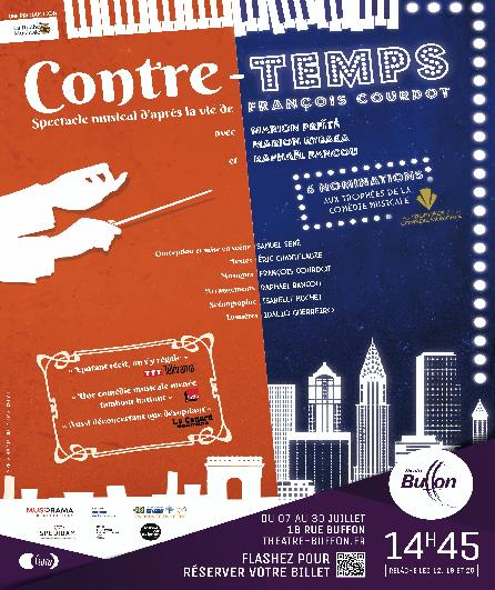 Contre-Temps the musical show to see at the Festival d'Avignon.