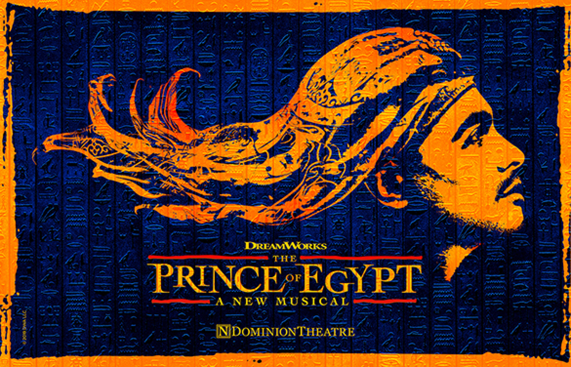 Prince of Egypt comédie musicale réouverture à Londres en juillet