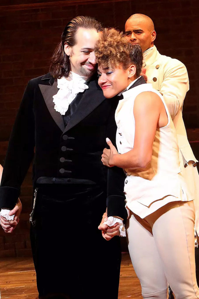 Ariana DeBose in Hamilton The Bullet.