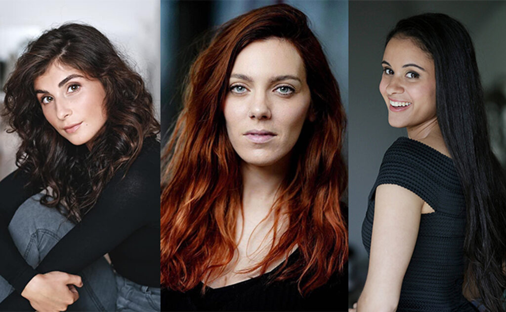 Eka Kharlov, Anaïs Delva and Cerise Calixte join the cast of Flashdance at the Casino de Paris.