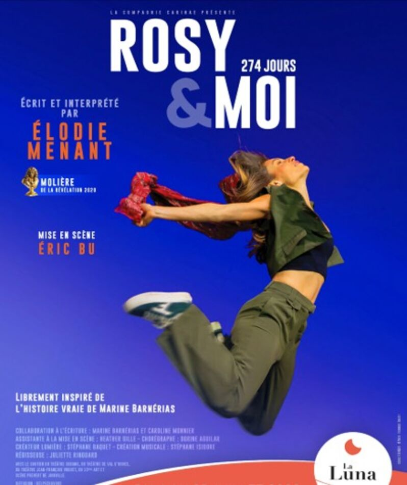 Rosy et Moi au Théâtre La Luna du 4 au 25 juillet à 15h05.