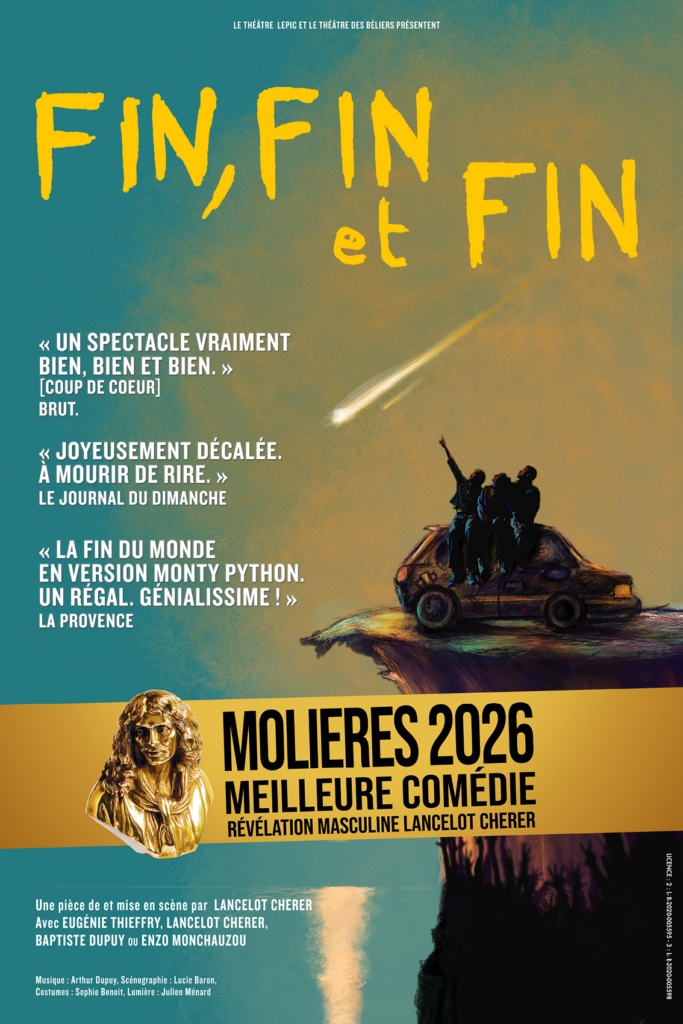 Fin, fin et fin au Théâtre des Béliers Avignon à 22h45